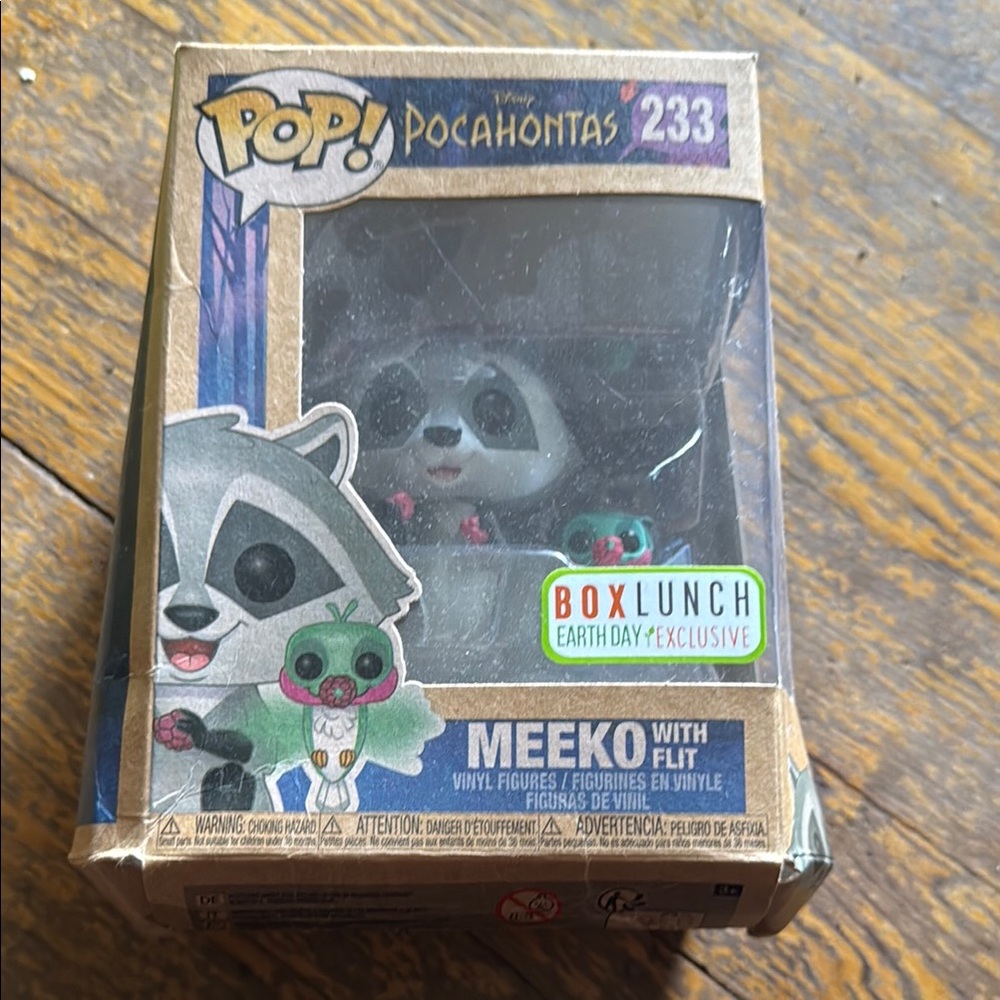 Funko Pop Pocahontas Meeko with Flit Vinyl Figure 233
